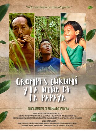 poster du film Grompes, Curumí y la niña de la papaya