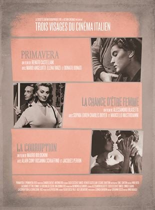 Trois visages du cinéma italien