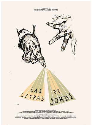 poster du film Las letras de Jordi