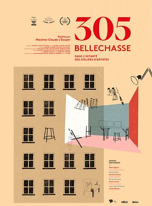 poster du film Bande-annonce 305 Bellechasse, dans l'intimité des ateliers d'artistes
