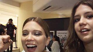 image de Cannes 2013 - Les réactions de Léa, Adèle, Bérénice, et des lauréats