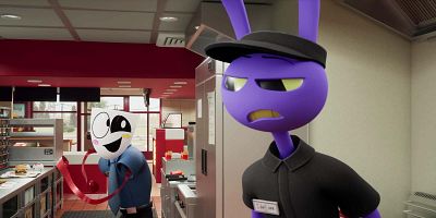 poster de la série Bas les masques au fast-food