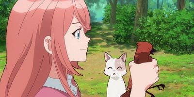 poster de la série Le Chat blanc et la Jeune Fille