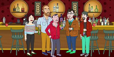 poster de la série La secte de l'impro