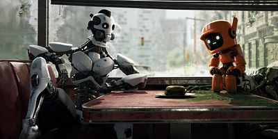 poster de la série Les trois robots