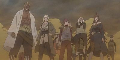 poster de la série Le rassemblement des cinq Kage!