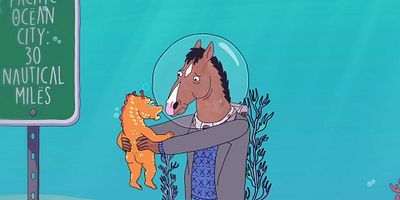 poster de la série Comme un poisson hors de l'eau