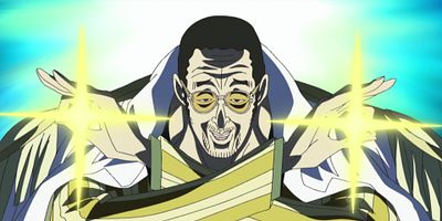poster de la série Réduisez tout en cendres ! Les pouvoirs de l'Amiral Akainu !