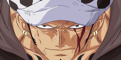 poster de la série Le choc des Grands Corsaires. Law contre Doflamingo !