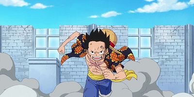 poster de la série Un piège démoniaque. Bain de sang à Dressrosa !