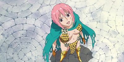 poster de la série Vers la liberté. Dressrosa laisse éclater sa joie !