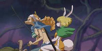 poster de la série Le combat commence. Luffy contre les minks !