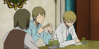 poster de la série Le ciel jaune se dresse