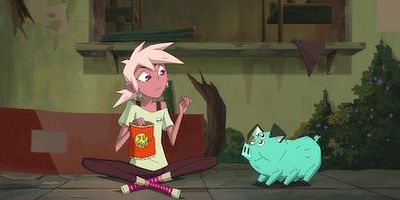 poster de la série La fille du terrier