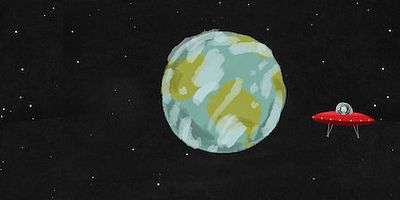 poster de la série La vie extraterrestre