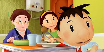 poster de la série La visite de mémé