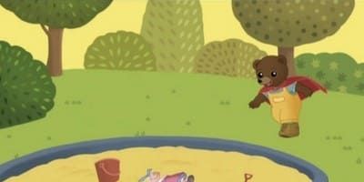 poster de la série Petit Ours Brun est un super-héros