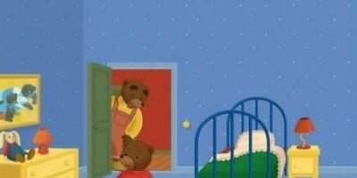 poster de la série Petit Ours Brun attend Noël