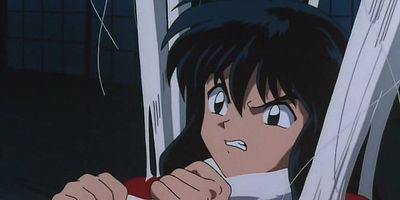 poster de la série Le mystère de la nouvelle lune ? Inuyasha aux cheveux noirs