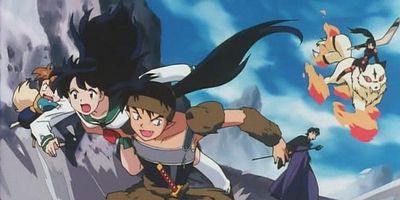 poster de la série Le démon-loup Kōga a kidnappé Kagome