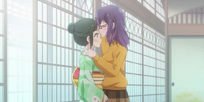 poster de la série Les fleurs de cerisier, le printemps et la lune