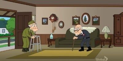 poster de la série À la guerre comme à la glaire