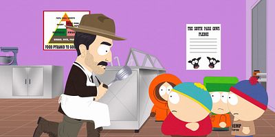 poster de la série Burger Purée