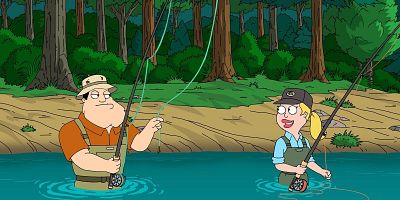 poster de la série Le peuple du lac