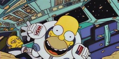 poster de la série Homer dans l'espace
