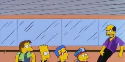 poster de la série Bart et son boys band