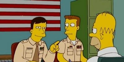 poster de la série Homer s'engage