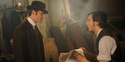 poster de la série Meurtre à la synagogue