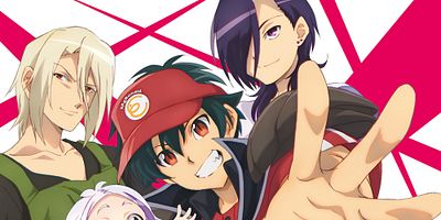 poster de la série Le Roi-démon et le héros sont témoins du changement en Ente Isla