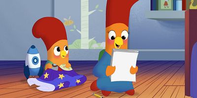 poster de la série Marie avait une petite poule / La Princesse, la Poule et le Petit pois