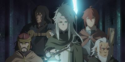 poster de la série Les Flammes des guerriers