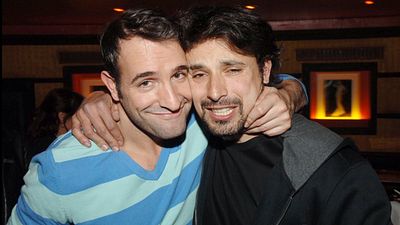 image de la news "Mon frère" : Jean Dujardin rend un vibrant hommage à son ami Bruno Salomone, mort à l'âge de 55 ans