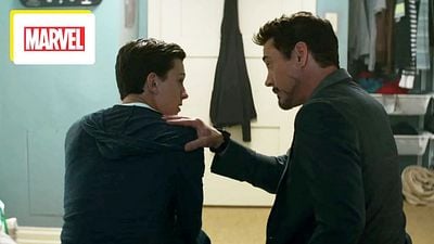 image de la news "Où sont passées les répliques du petit ?" : Tom Holland n'a jamais oublié le jour où Robert Downey Jr a sauvé sa première scène en Spider-Man