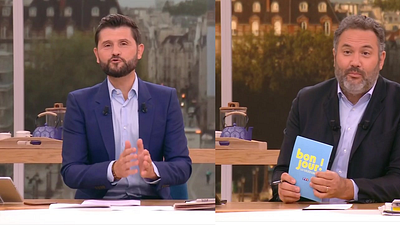 image de la news Bonjour ! La Matinale TF1 : "Ça me met la pression", Bruce Toussaint cash sur son remplaçant Christophe Beaugrand