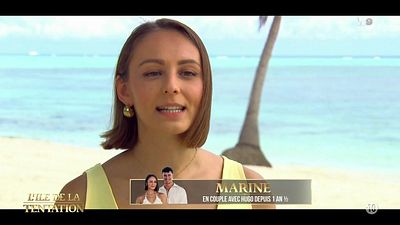 image de la news "Sachez que...", les retrouvailles entre Marine et Logan dans L'île de la tentation prévues en avance ? Elle répond