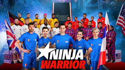 image de la news TF1 annonce la date de retour de Ninja Warrior avec Denis Brogniart, Iris Mittenaere et Christophe Beaugrand !