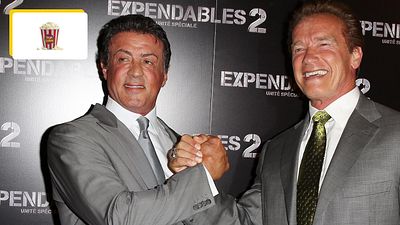 image de la news Noté 1,8 sur 5 : comment Schwarzenegger a piégé Stallone pour qu'il joue dans Arrête ou ma mère va tirer