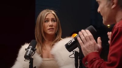 image de la news “J’ai foiré beaucoup de prises !” : Jennifer Aniston, Mélanie Laurent et Adam Sandler racontent les secrets de Murder Mystery 2