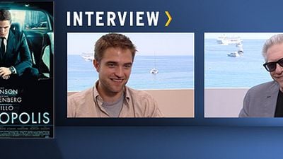 "Cosmopolis" : Robert Pattinson et David Cronenberg au micro ! [VIDEO]