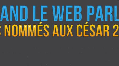 image de la news Quand le web parle des nommés aux César 2013 : l'infographie. 