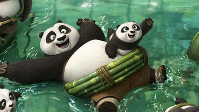 image de la news Kung Fu Panda se jette à l'eau sur les premières photos du 3