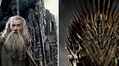 Game of Thrones : l'épée de Gandalf incrustée dans le Trône !