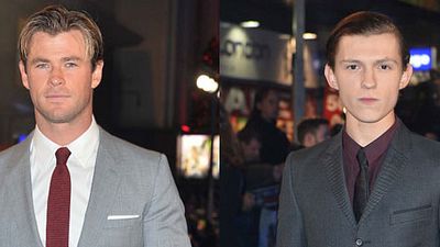 image de la news Au coeur de l'Océan : Chris Hemsworth et Tom "Spider-Man" Holland rejoignent la terre ferme pour l'avant-première