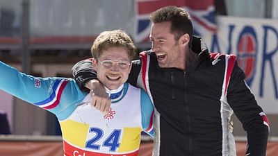 image de la news Hugh Jackman et la révélation de Kingsman au ski dans la bande annonce de Eddie The Eagle