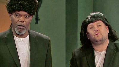 image de la news Pulp Fiction, Kingsman, Les Affranchis… Samuel L. Jackson rejoue sa carrière chez James Corden