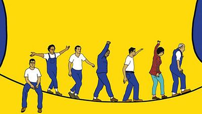 image de la news Des bobines et des hommes : "Les employés répondent à la violence qu’ils subissent par le travail"